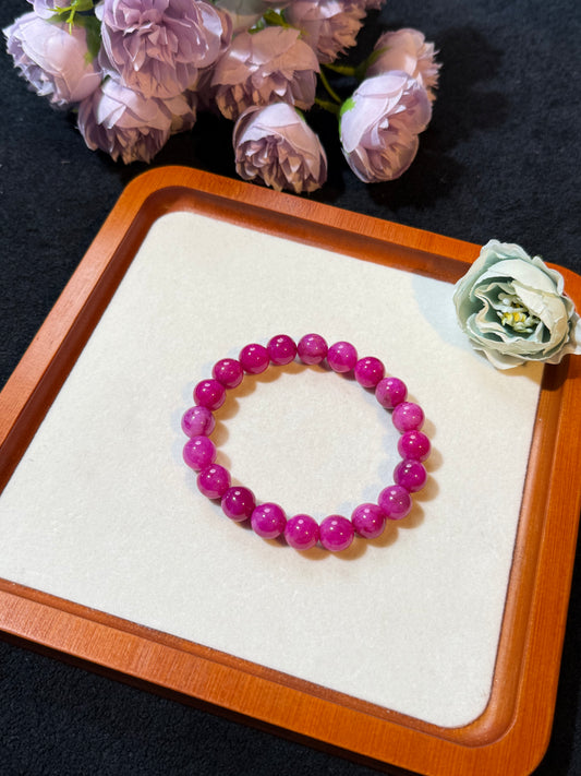 南非舒俱来桃红手链